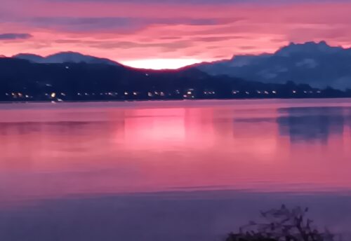 sonnenaufgang am 1 advent 2025